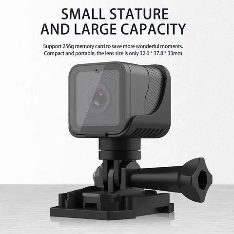 POVCAN Mini Sports Action Camera 1080P WiFi Motorcycle DV Recorder