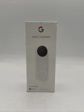 Google Nest Doorbell (Wired, 2nd Gen) Video Surveillance Cameras White