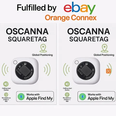4 pack Oscanna Find My Compatible Air Tracker Tag – Compact airtag Item Finder