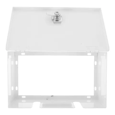 Surface Mount Outlet Box - 2-Gang Rectangular Lockable Electrical Box 2.8" Deep
