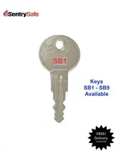 SENTRY Chest & Fire Safe Keys Cut To Code Number-SB1- SB9 -FAST POST!