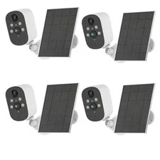 XVIM WiFi Solar Wireless Home Camera Security System Outdoor Camera 2K Monitor