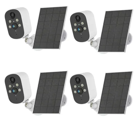 XVIM WiFi Solar Wireless Home Camera Security System Outdoor Camera 2K Monitor