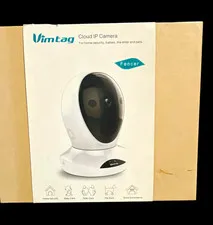 Vimtag Fencer 1080p Indoor Wi-Fi IP Camera Pan-Tilt Two-Way Audio White