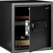 Steel Home Security Electronic Safe With Digital Keypad, Programmable Lock For