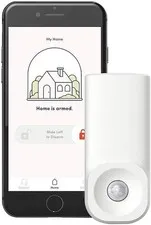 1 Kangaroo Home Security Motion Sensor App Based Hub Free Security/ White