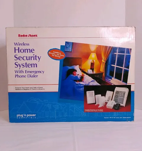 Vintage RadioShack Wireless Home Security System Phone Dialer Plug 'n Power