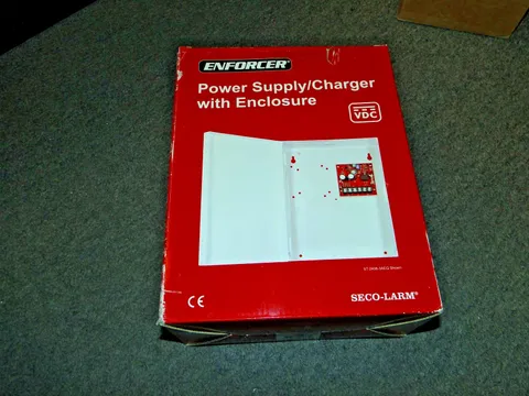 SECO-LARM ST-2406-3AEQ Power Supply/Charger Enforcer with enclosure Brand new