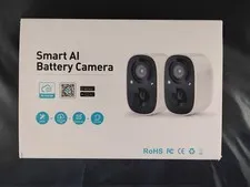 GMK Wireless Security Camera 2-Pack  AI Motion Night Vision B0B3RMQGKP