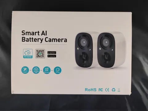 GMK Wireless Security Camera 2-Pack  AI Motion Night Vision B0B3RMQGKP