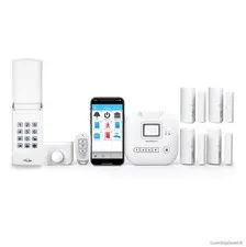 Wireless Home Alarm Kit Hub Door Window Sensors Motion Sensor Keypad Keyfob No