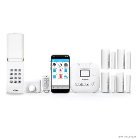 Wireless Home Alarm Kit Hub Door Window Sensors Motion Sensor Keypad Keyfob No