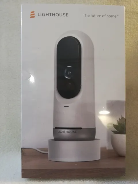 LIGHTHOUSE 3D AI SMART SECURITY CAMERA MODEL A1 Indoors. New Factory Sealed A7