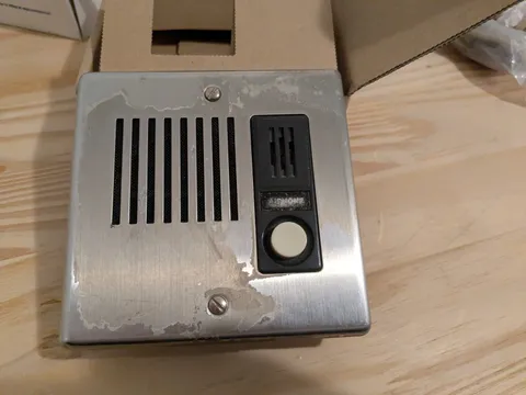 Aiphone LE-DA Flush Mount Audio Intercom - Stainless Steel