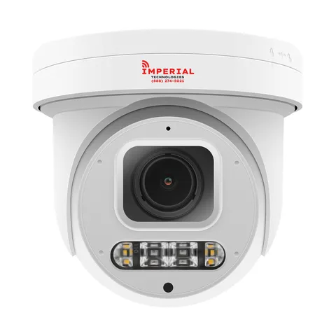 Imperial 4K 8MP PTZ PoE Security Camera 5X Optical Zoom Two Way Audio