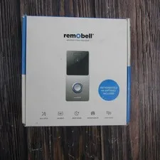 RemoBell Wireless Video Doorbell Silver WiFi HD 2-Way Audio Night Vision Motion