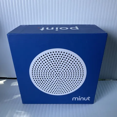 Minut Point Smart Home Alarm White 2AFXO-P1-1000 Cameraless Sweden NEW (sealed)