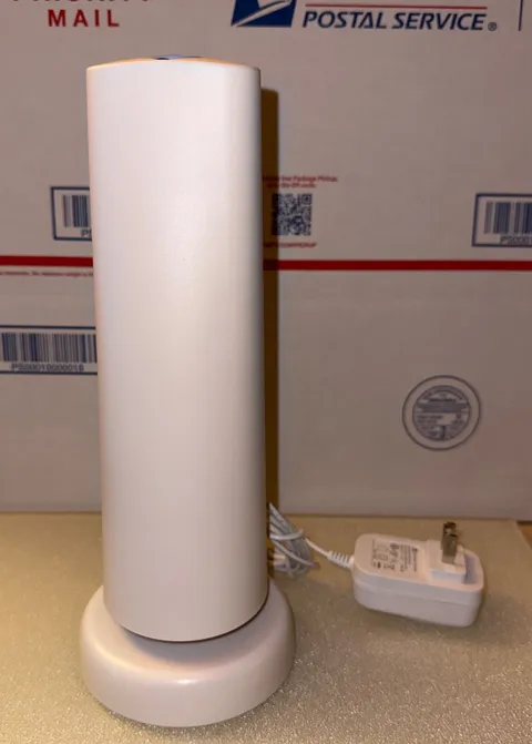 SimpliSafe Base Station with 4 AA Rechargeable Batteries & AC Adapter