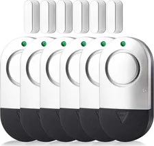 Door Window Alarm, 120DB Window Alarms for Home Security, Door Chime for Store H