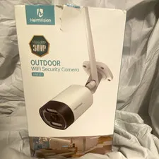 HeimVision HM311 3MP Bullet Outdoor WiFi IP Camera Floodlight Siren Two-Way