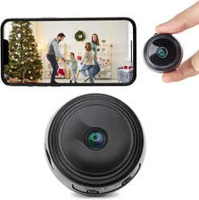 1080P Wireless Security Camera for Home – Mini Indoor Outdoor Surveillance Cam w