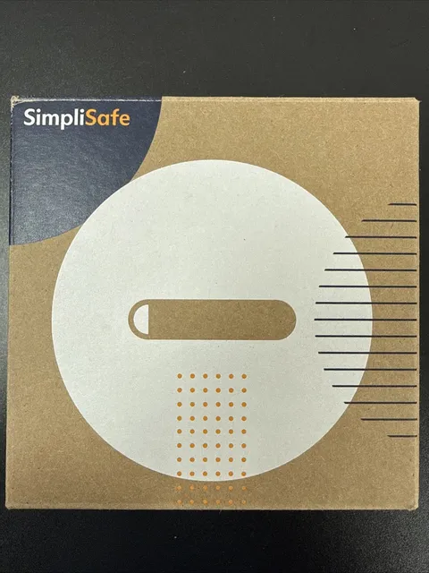 SimpliSafe Smoke & Carbon Monoxide Detector CA002 White CA002 Open Box