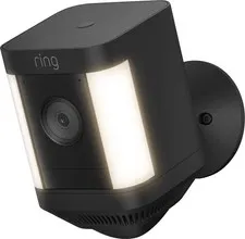 Ring Spotlight Cam Plus 1080p HD Smart Wireless Security Camera Black Excellent