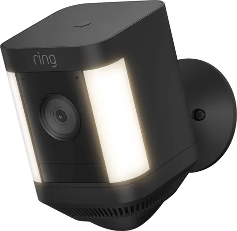 Ring Spotlight Cam Plus 1080p HD Smart Wireless Security Camera Black Excellent