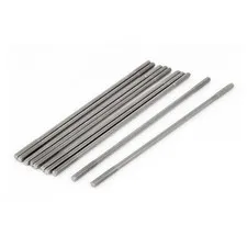 M4x140mm 304 Stainless Steel Double End Threaded Stud Screw Bolt 10pcs