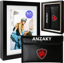 ANZAKY Fireproof Money Bag Diversion Safe