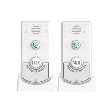 Decdeal 2 Pack Intercoms Wireless for Home, Voice Bidirectional Caller | Home...