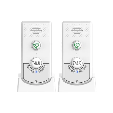 Decdeal 2 Pack Intercoms Wireless for Home, Voice Bidirectional Caller | Home...