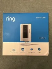 Ring Indoor Cam 2nd Gen 5F72E9 Wi-Fi 1080p FHD Indoor Camera White
