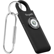 – Personal Safety Alarm for Women–135dB Siren, Strobe Light and Rechargeable ...