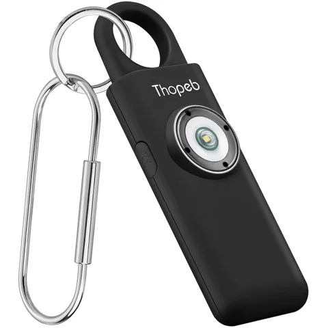 – Personal Safety Alarm for Women–135dB Siren, Strobe Light and Rechargeable ...