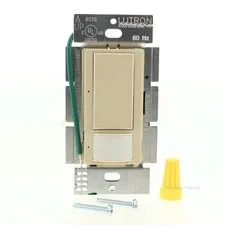 Lutron MS-OPS5AM-IV Ivory Digital Multi-Location Switch Occupancy Sensor 5A 120V