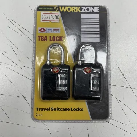 ORIGINAL NEW M Padlock Lock Series Combination Luggage Travel 2pcs Workzone TSA