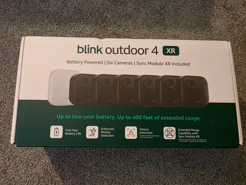 Blink Outdoor 4 XR 6 Camera Wireless Security System Sync Module New