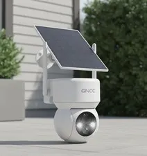 Solar Security Camera, Wireless Outdoor, 2.4G WiFi, 360° View, 1080P, IP65