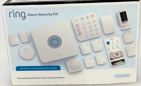 Ring 14-piece Home Alarm Security Kit (2nd Gen)  Outdoor Cam, NEW/SEALED