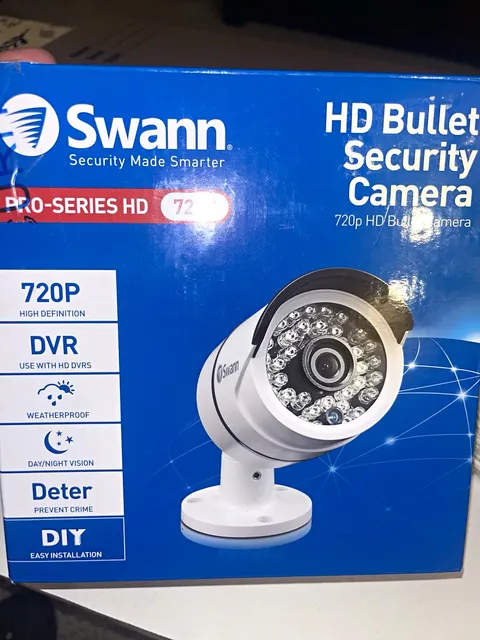 Swann PRO-Series HD 720P Bullet CCTV Camera Night Vision Weatherproof White