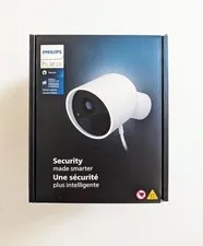 Philips Hue Wired Security Camera | 1080p | Indoor or Outdoor | White | New