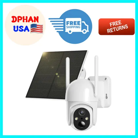 Wireless 4G LTE Cellular Camera - 2K Video, Color Night Vision & Remote Access