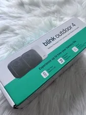 Blink Outdoor 4 HD Smart Security Wireless 2 Camera New