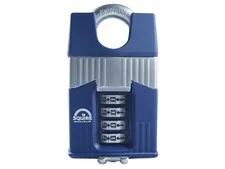 Squire Warrior High-Security Closed Shackle Combination Padlock 55mm HSQWC55CS