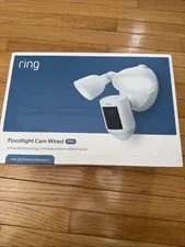 Ring Floodlight Cam Wired Pro White Security Camera