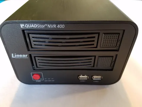 Linear LV-QSN404T QuadStor NVR 400, H.264, 24 Mbps, 2 HDD Bays, 4 TB 