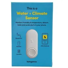 NEW Sealed Kangaroo A0004 Water Leak Detector WiFi Home Security System