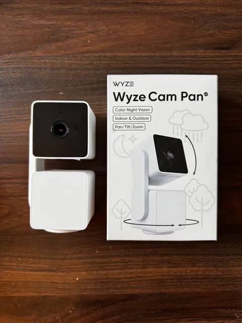 Wyze Cam Pan v3 1080p WiFi Pan Tilt Security Camera Color Night Vision IP65