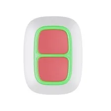 Ajax DoubleButton Wireless Panic Button, White